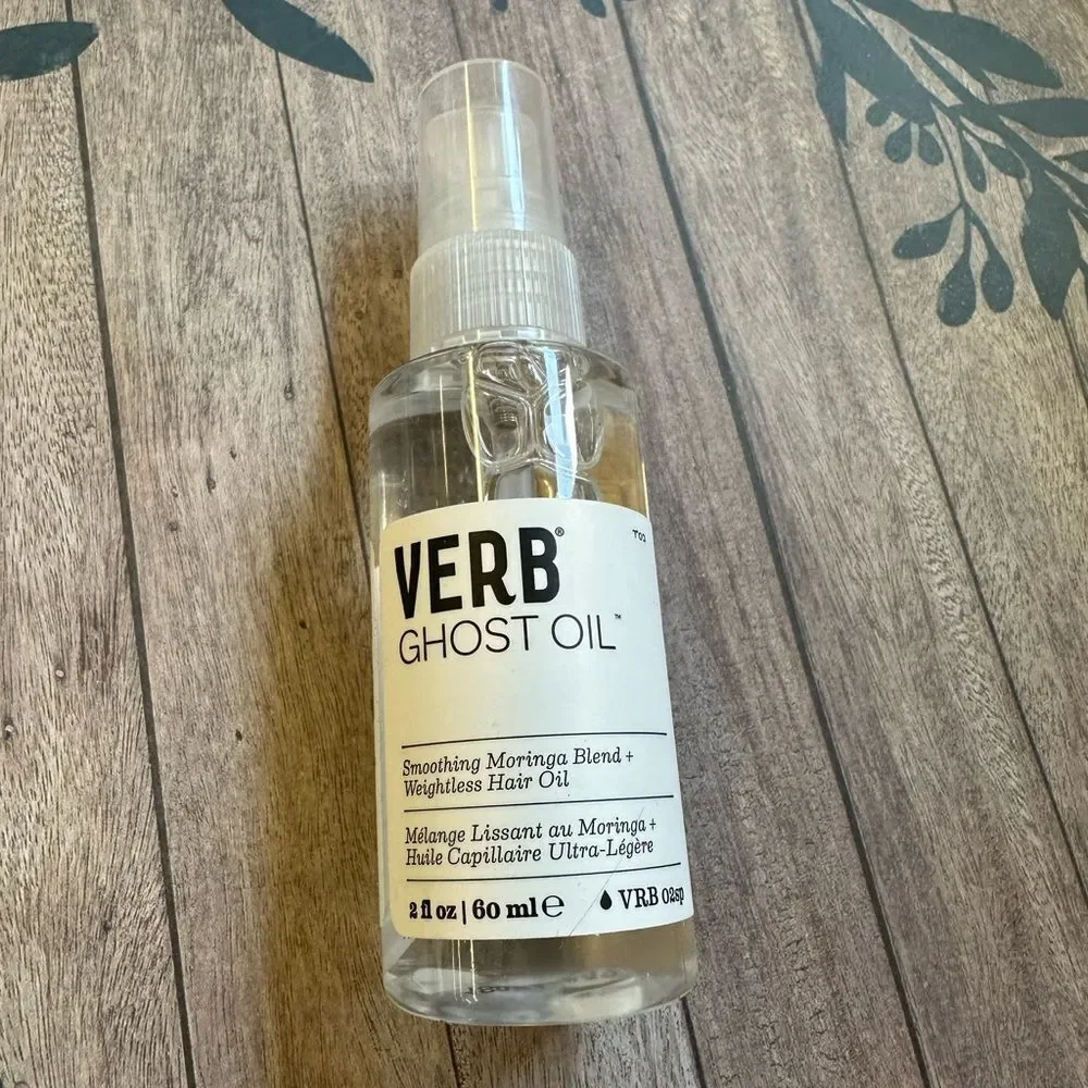 Verb Ghost Oil Smoothing Moringa Blend Weightless Hair Oil - 60ml New~~